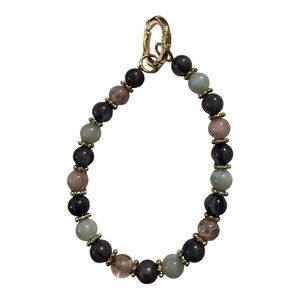 Save The Girls Clip & Go Beaded Wristlet Strap